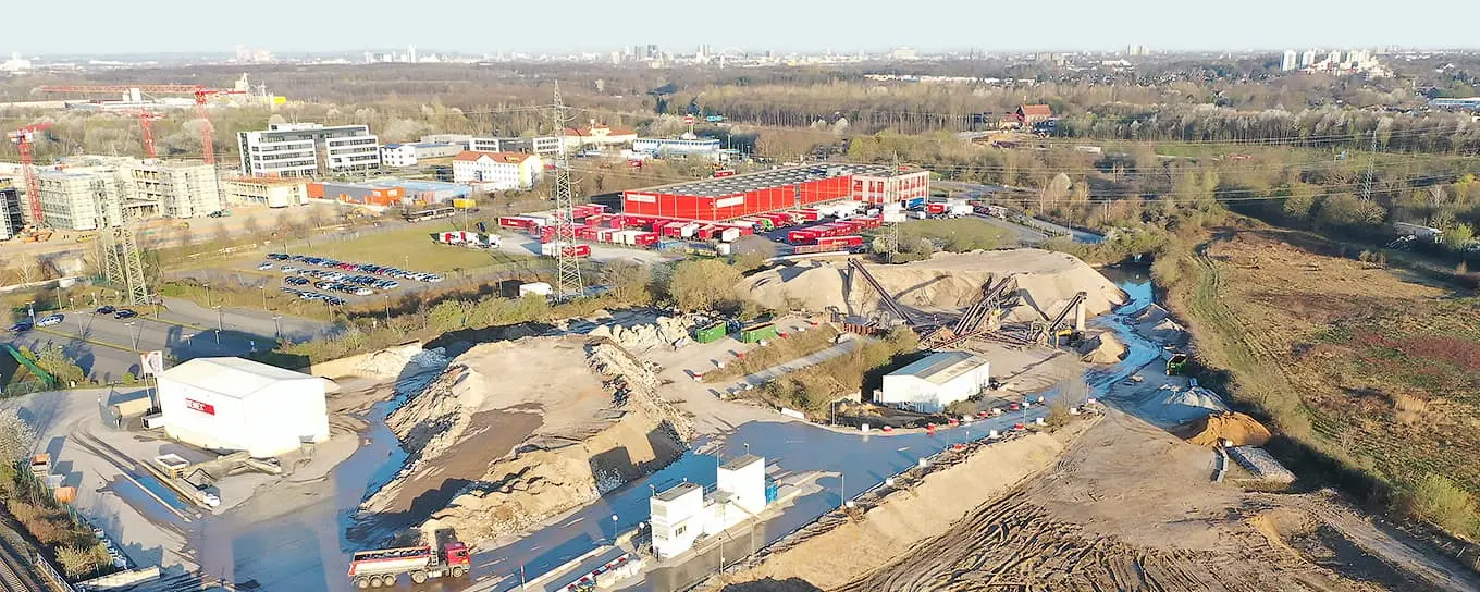 Recyclinganlage der REMEX in Köln